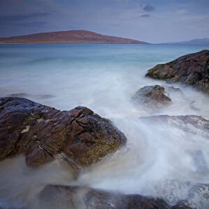 Long Exposure Seascape on the Isle of Harris in Scotland