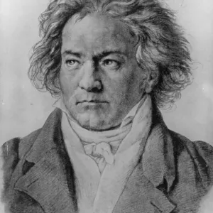 Ludwig Van Beethoven Print Ludwig Van Beethoven Print