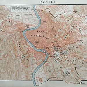 Map of ancient Rome