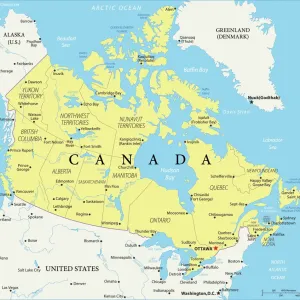 Canada Reference Map Print - 935511898