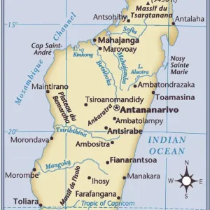 Madagascar 2011 Reference Map Print - Fine Art Storehouse Madagascar 2011 Reference Map Print - Fine Art Storehouse