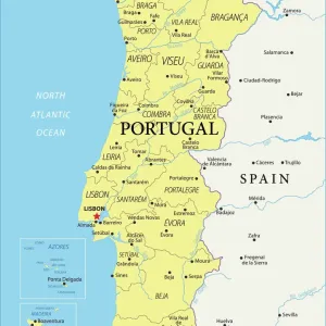 Portugal Reference Maps Print - 977815000
