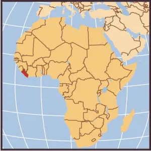 2012 Sierra Leone Locator Map Print (Reference Maps) 2012 Sierra Leone Locator Map Print (Reference Maps)