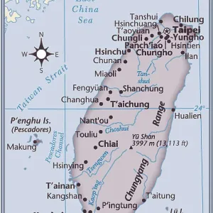 Taiwan 2011 Reference Maps Print Taiwan 2011 Reference Maps Print