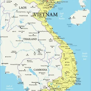 Vietnam Reference Map Print (Reference Maps) Vietnam Reference Map Print (Reference Maps)