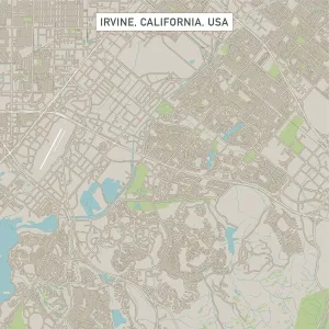Irving Kalifornien USA Stadt Straßenkarte Irving Kalifornien USA Stadt Straßenkarte