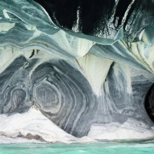Within the Marble Caves of Northern Patagonia