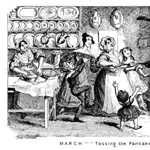 March - Tossing the Pancake