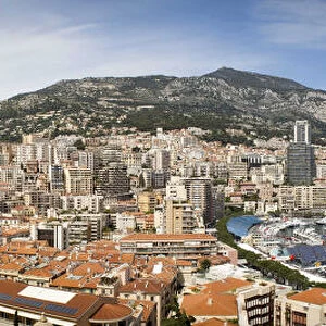 Monte Carlo, Monaco Panorama From Above
