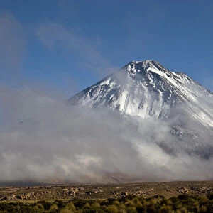 Mt Licancabur volcano, Atacama Desert, Chile, South America
