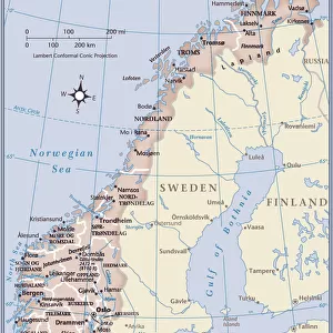 Norway Photo Mug Collection: Maps