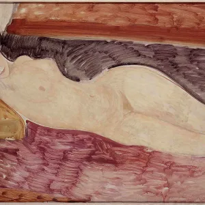 Nude Woman Lying Down