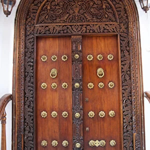 Ornate Door, Stone Town, Zanzibar