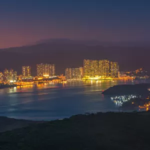 Panorama of Tsing Yi island