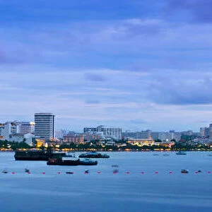Panoramic of Pattaya cityscape