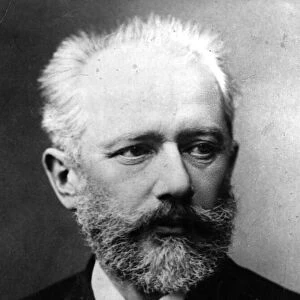 Famous Music Composers Greetings Card Collection: Pyotr Ilyich Tchaikovsky (1840-1893)