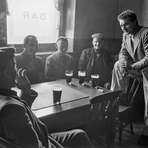Richard Burton at the Miner's Arms Print Richard Burton at the Miner's Arms Print