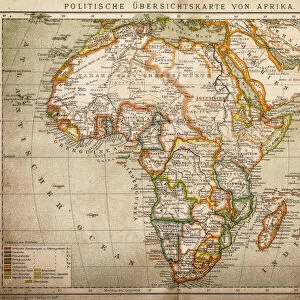 Political outline map of Africa