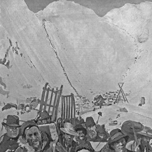Prospectors At Chilkoot Pass