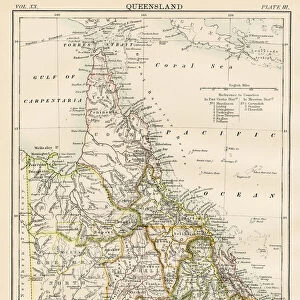 Queensland map 1883