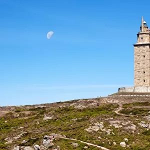 Roman lighthouse Hercules Tower