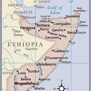 Somalia Poster Print Collection: Maps