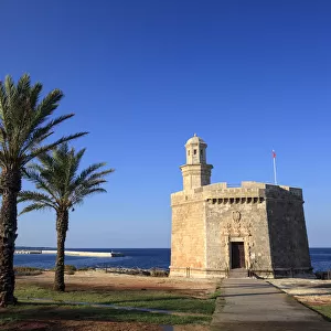 Spain, Menorca, Ciutadella, Sant Nicolau Castle