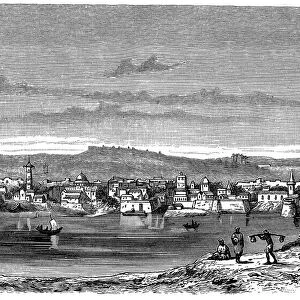 Surat, capital of Gujarat, India in the 16th century
