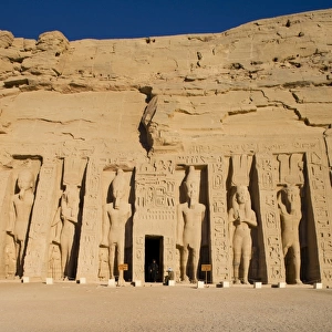 Temple of Hathor at Temple of Abu Simbel