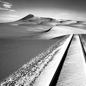 Tracks through the Namib