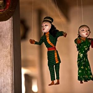 Traditional puppets in Bhaktapur