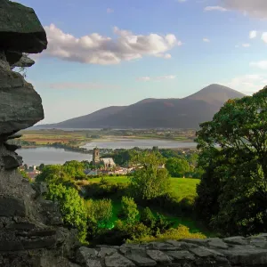 Mourne Mountains Print from Dundrum Castle, Northern Ireland Mourne Mountains Print from Dundrum Castle, Northern Ireland