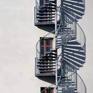 Triple helix stairs