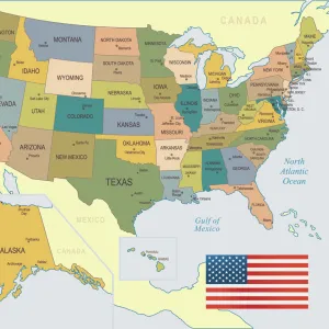 United States of America Collection: Maps