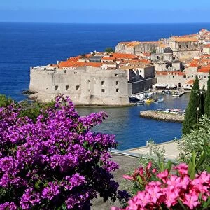 View of Old Town City of Dubrovnik