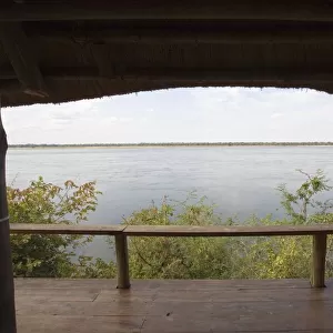 View of the Zambezi River from Lodge Accommodation