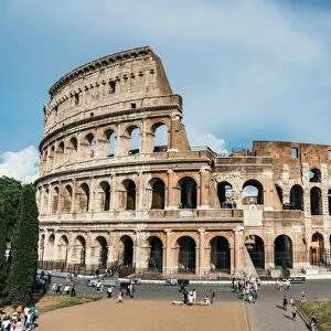Views Of The Colosseum, Rome, Italy