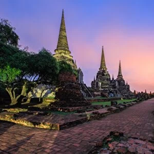 Wat Phrasisanpetch in the Ayutthaya Historical Park, Ayutthaya, Thailand