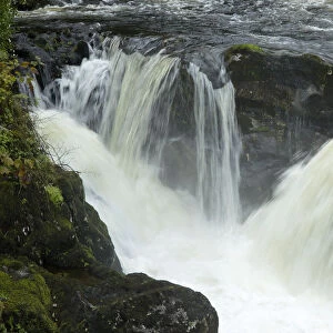 Waterfall, Betws-y-Coed, Wales, United Kingdom, Europe