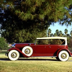 1931 car - Lincoln Model K Sport Phaeton duel cowl four door - In Greek mythology