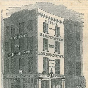 198 Strand, London, England The offices of The Illustrated London News first published