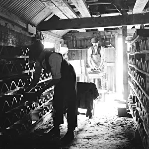 Brickmaking, Hollingbourne. 1935