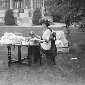 Duchess of Westminsters at Gifford House, Roehampton. 17 May 1923
