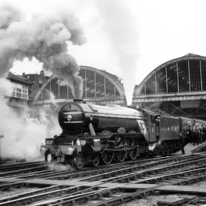 Print of The Last Flying Scotsman Run to Edinburgh, 1 May 1968 Print of The Last Flying Scotsman Run to Edinburgh, 1 May 1968
