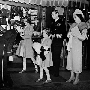 King George VI and Queen Elizabeth on Canada tour 1939. The King and Queen