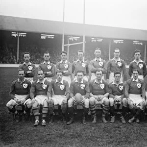 Five Nations Rugby at Leicester, 10 February 1923 England defeat Ireland 23