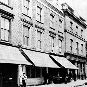 Old Brompton Road, Kensington, the shopping centre for Bolton Gardens