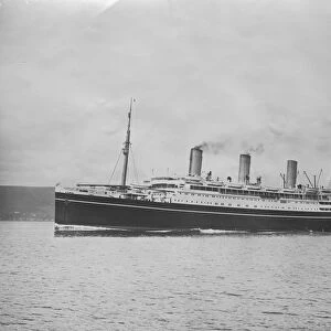 Originally SS Tirpitz she was later renamed the RMS Empress of Australia ocean liner