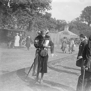 Polo at Hurlingham. Mme Pirelli. 29 June 1931