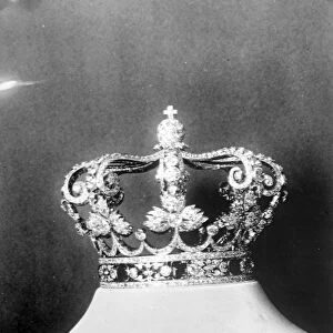 Queen Victoria of Spains Royal Crown, presented to her by King Alfonso, as one of